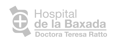 Logotipo del Hospital en color blanco sin fondo